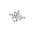 4mm Round Plastic Spacers (available in 2 colours)